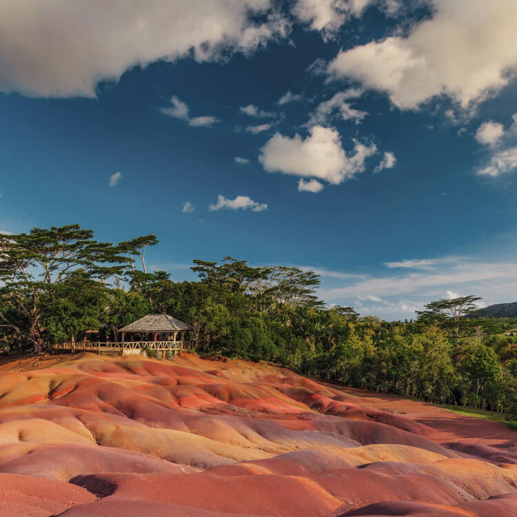 Seven Colored Earths in Mauritius