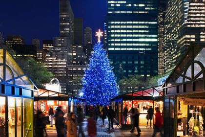 Weihnachtsmarkt in New York