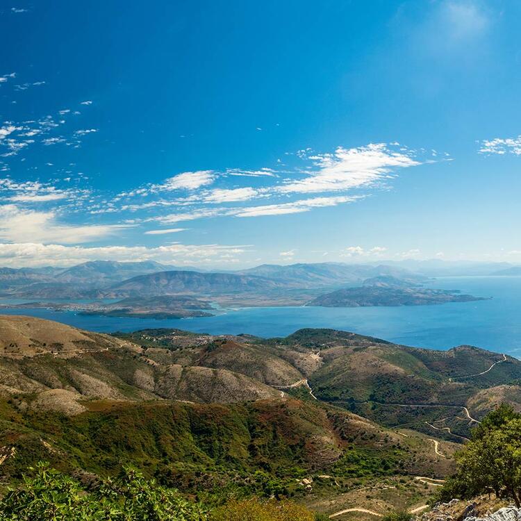 Aussicht vom Pantokrator | Korfu