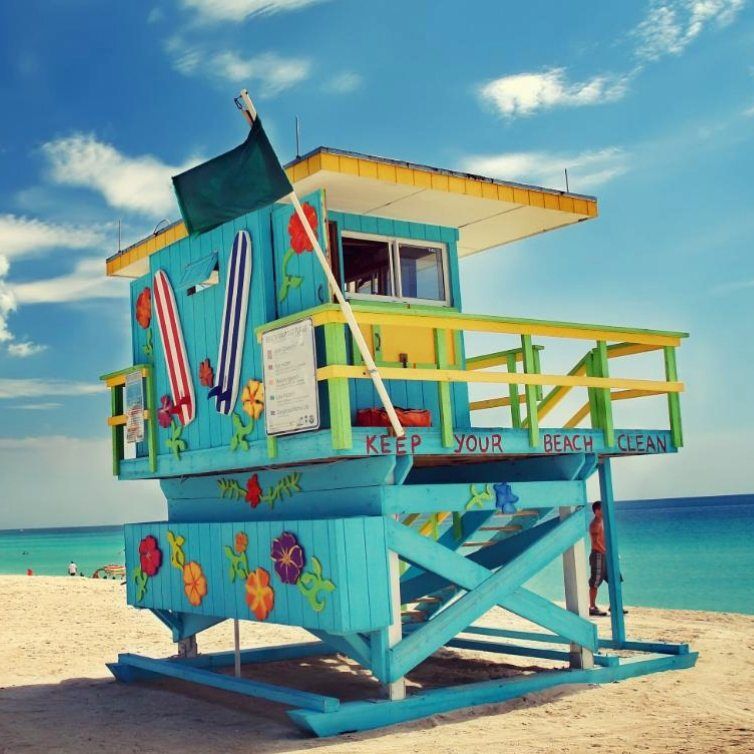 Miami Beach Lifeguard Tower