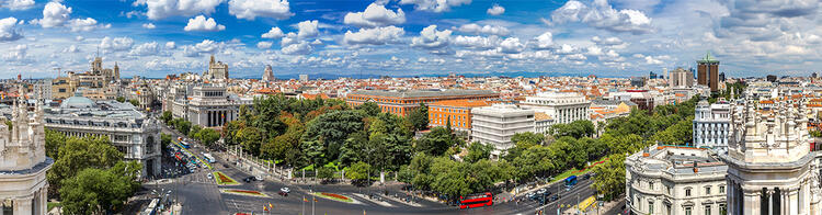 Skyline von Madrid