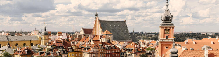Poland Warschau City View