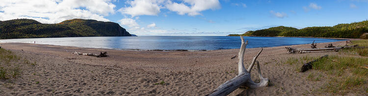 Bucht am Lake Superior