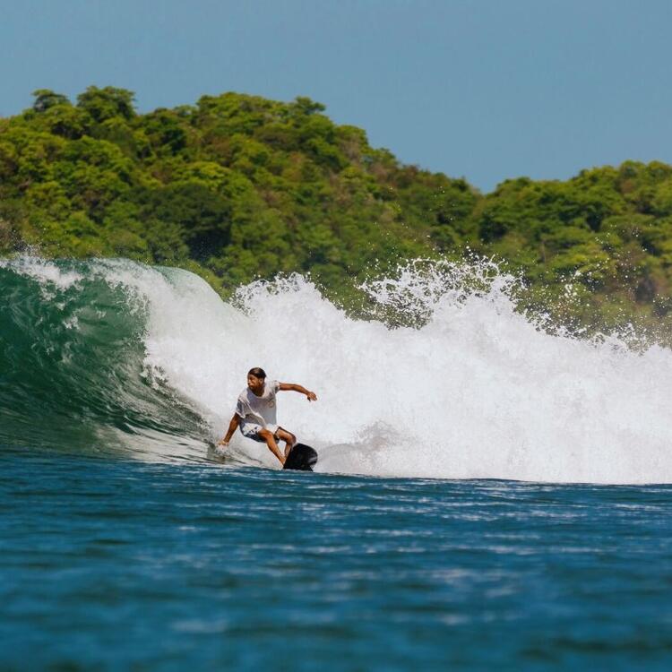 Santa Catalina Panama Surfen am Point, Santa Catalina, Panama