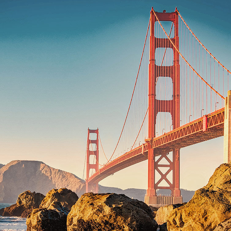 Golden Gate Bridge in San Francisco