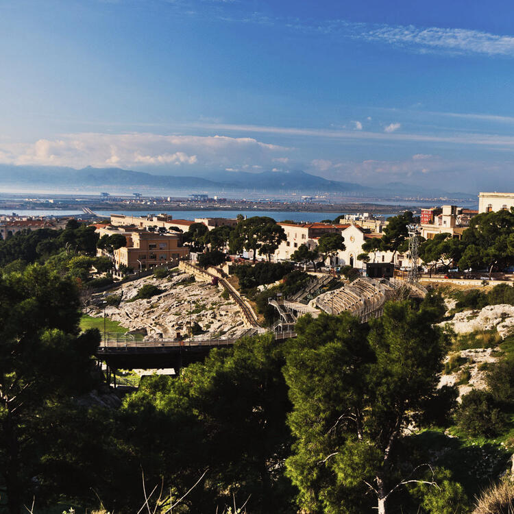 Römische Amphitheater auf Sardinien