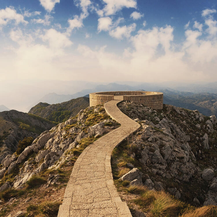 Lovcén Nationalpark - ein Gebirge Montenegros