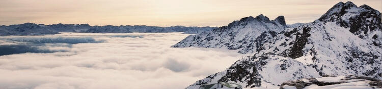 Alpenlandschaft in Österreich