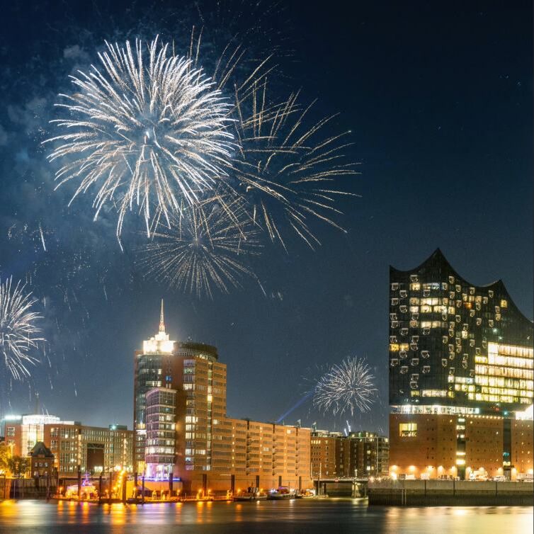 Silvester in Hamburg