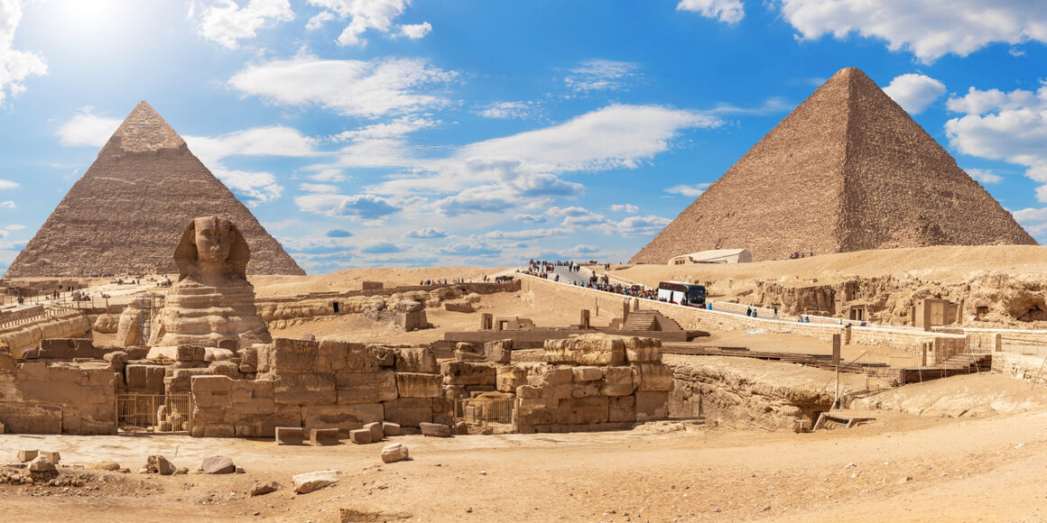 Die Pyramiden von Gizeh