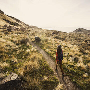 Living Room Trail bei Salt Lake City