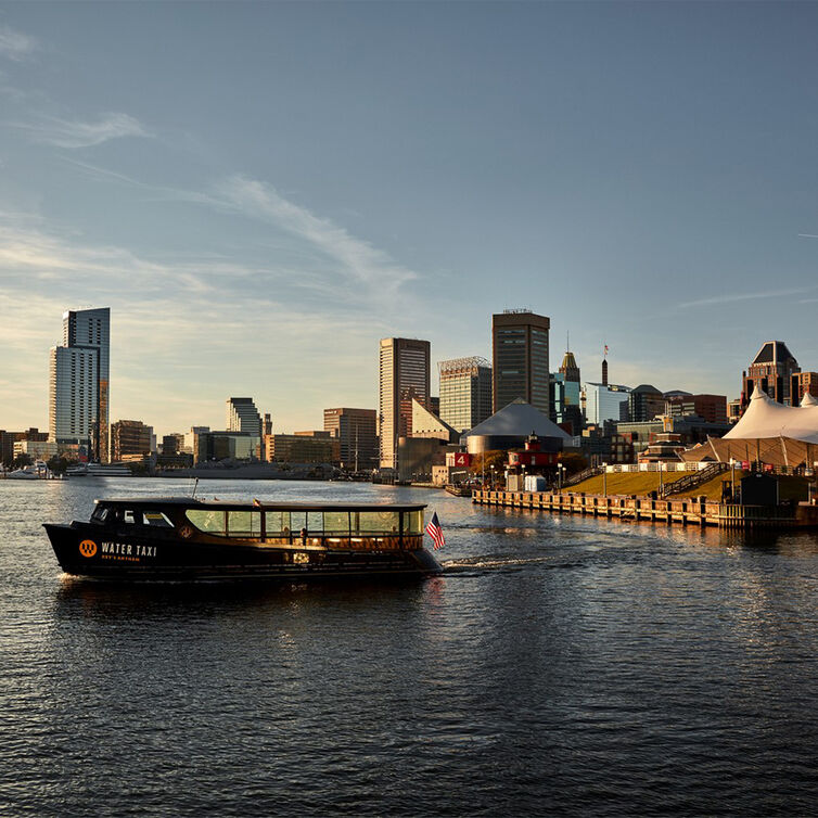 Der Hafen der US-Stadt Baltimore