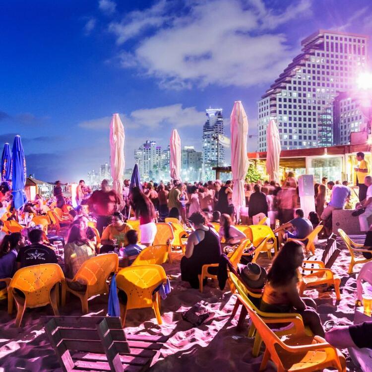 Beach Party in Tel Aviv