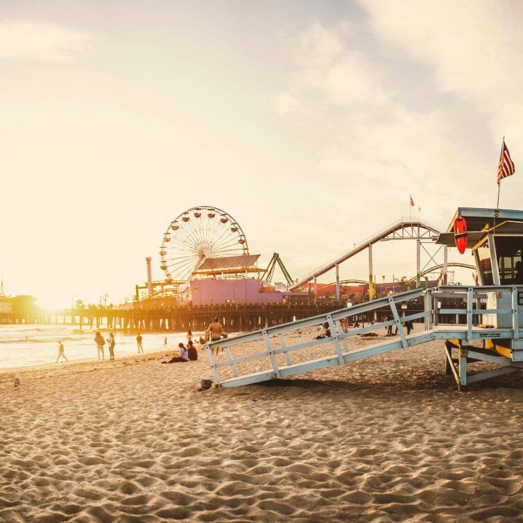 Los Angeles Santa Monica Pier