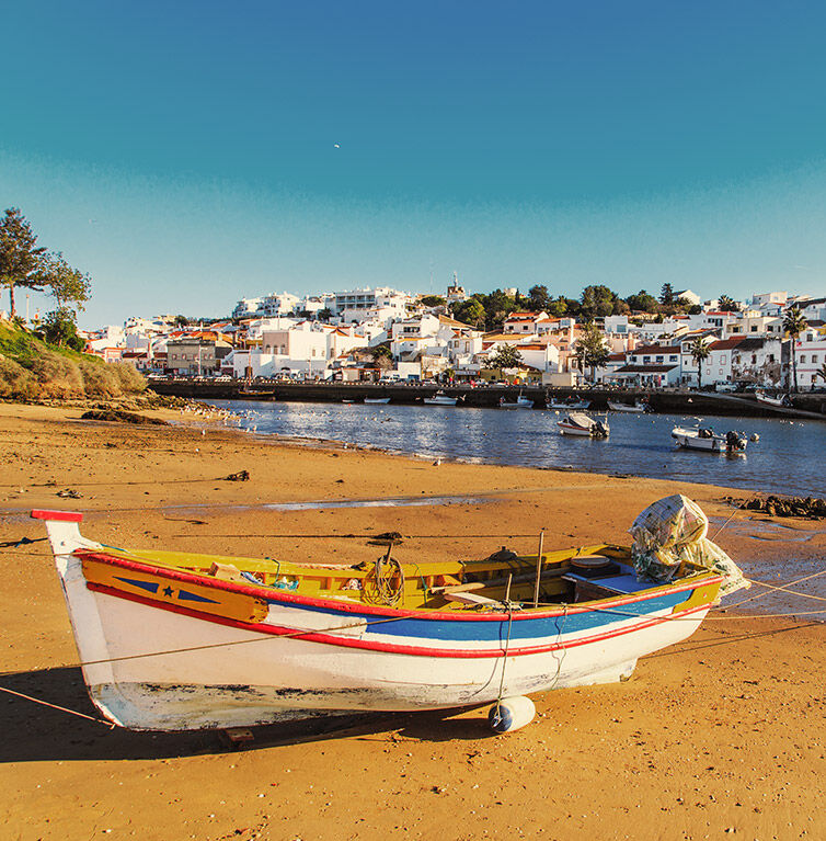 Boot am Strand von Fuerteventura