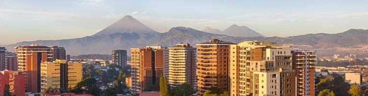 Guatemala City Skyline Panorama