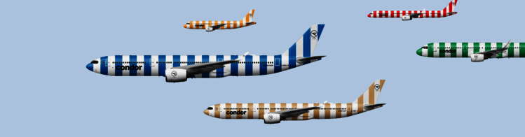 Aviones de Condor Airlines