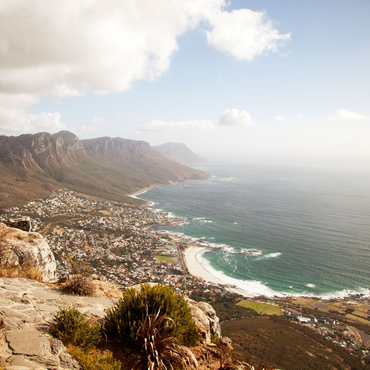 The stunning coast of Capetown, Southafrica