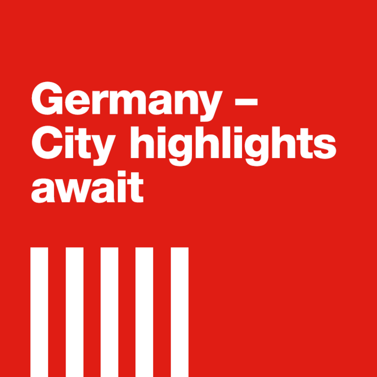 Striped week. Germany. Highlight cities.