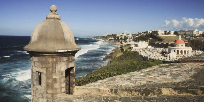 Le fort San Fellipe del Morro à San Juan Le fort San Fellipe del Morro