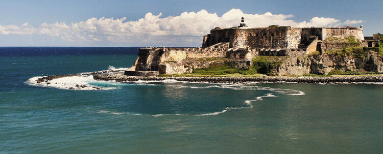 Forteresse dans la mer