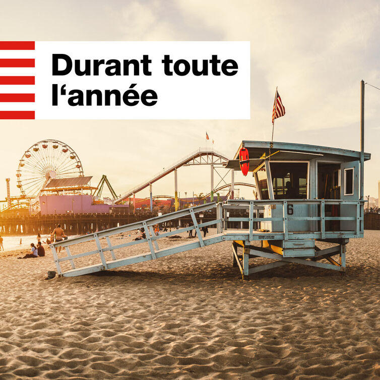 Santa Monica Pier en Californie