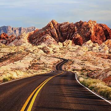 Paysage autour de Las Vegas