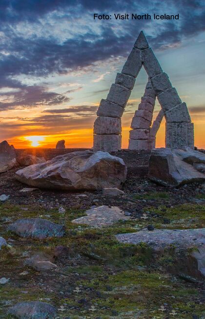 Arctic Henge in Islanda