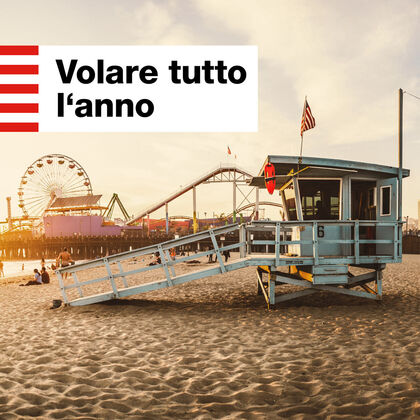 Molo di Santa Monica in California
