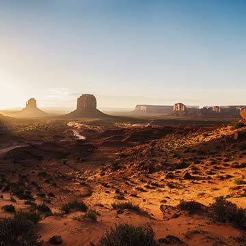 La Monument Valley nell'ambiente di Phoenix