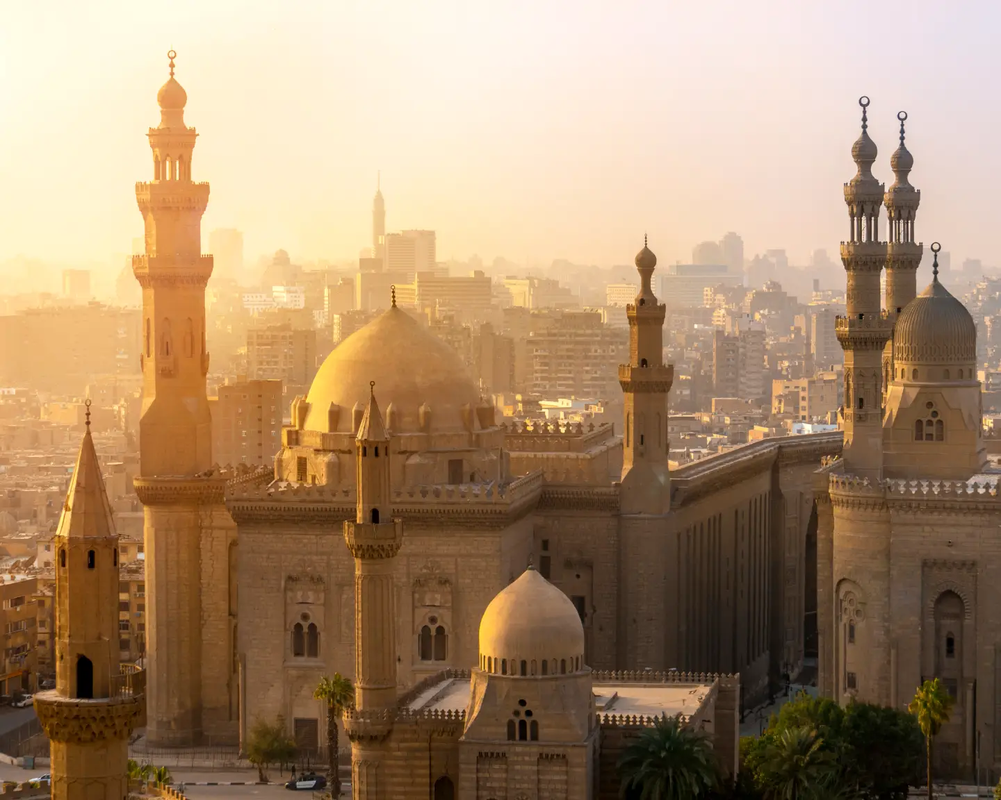 Mezquita del Sultán Hassan en El Cairo