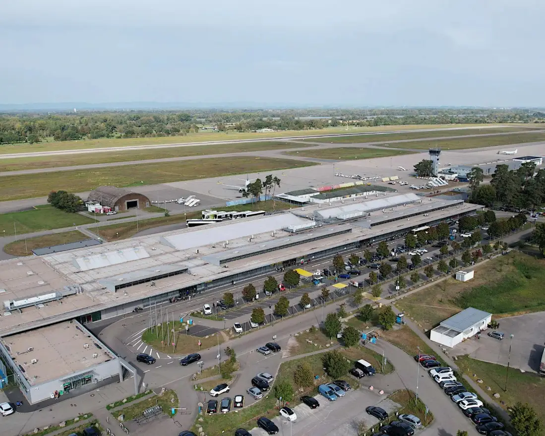 Aéroport de Karlsruhe/Baden-Baden en Allemagne