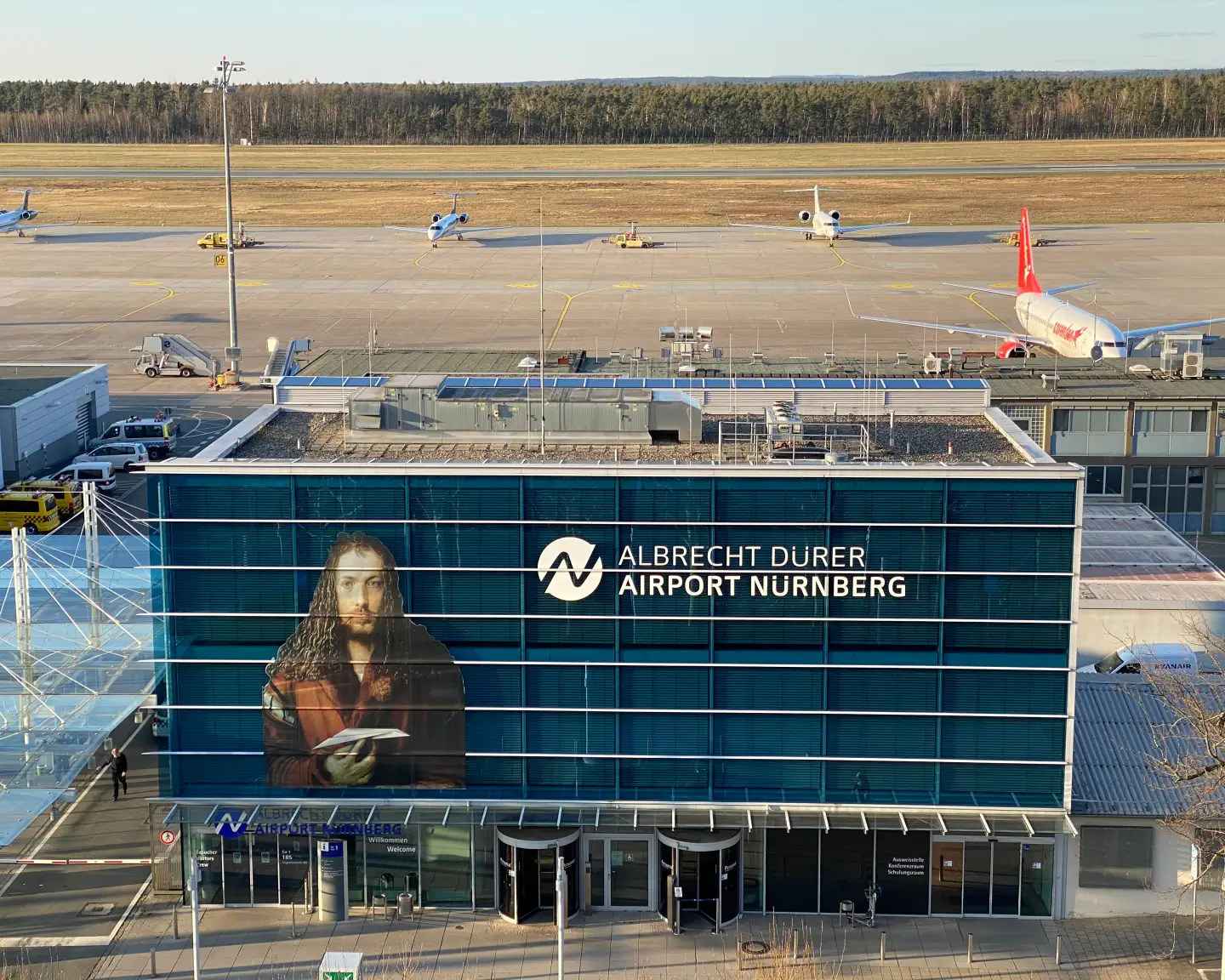 Letiště v Norimberku, Německo