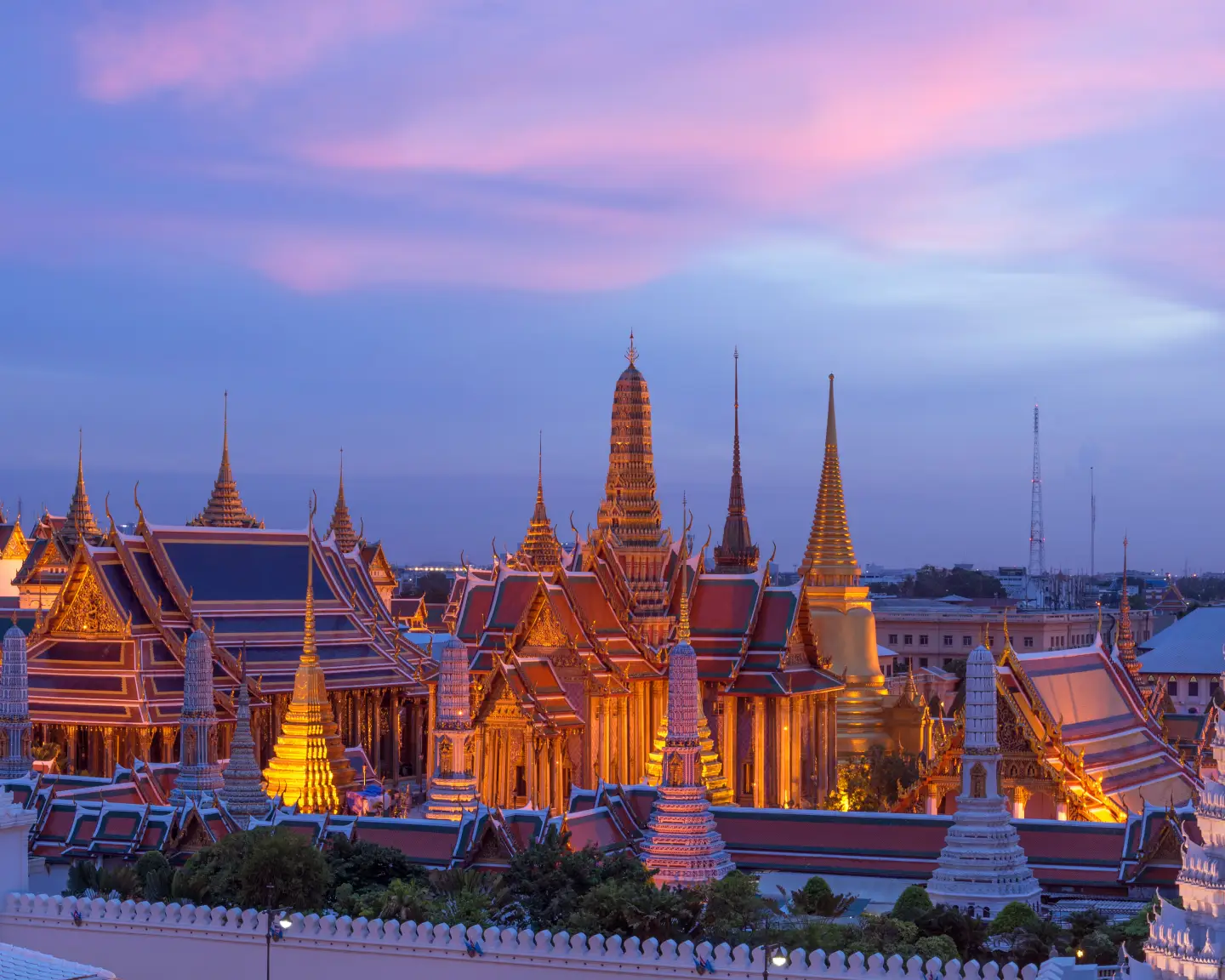 Berühmter Grand Palace in Bangkok