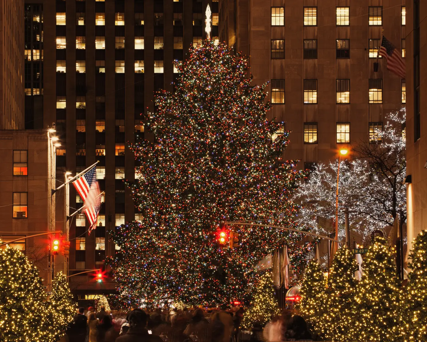 Weihnachtsbaum am Rockefeller Center