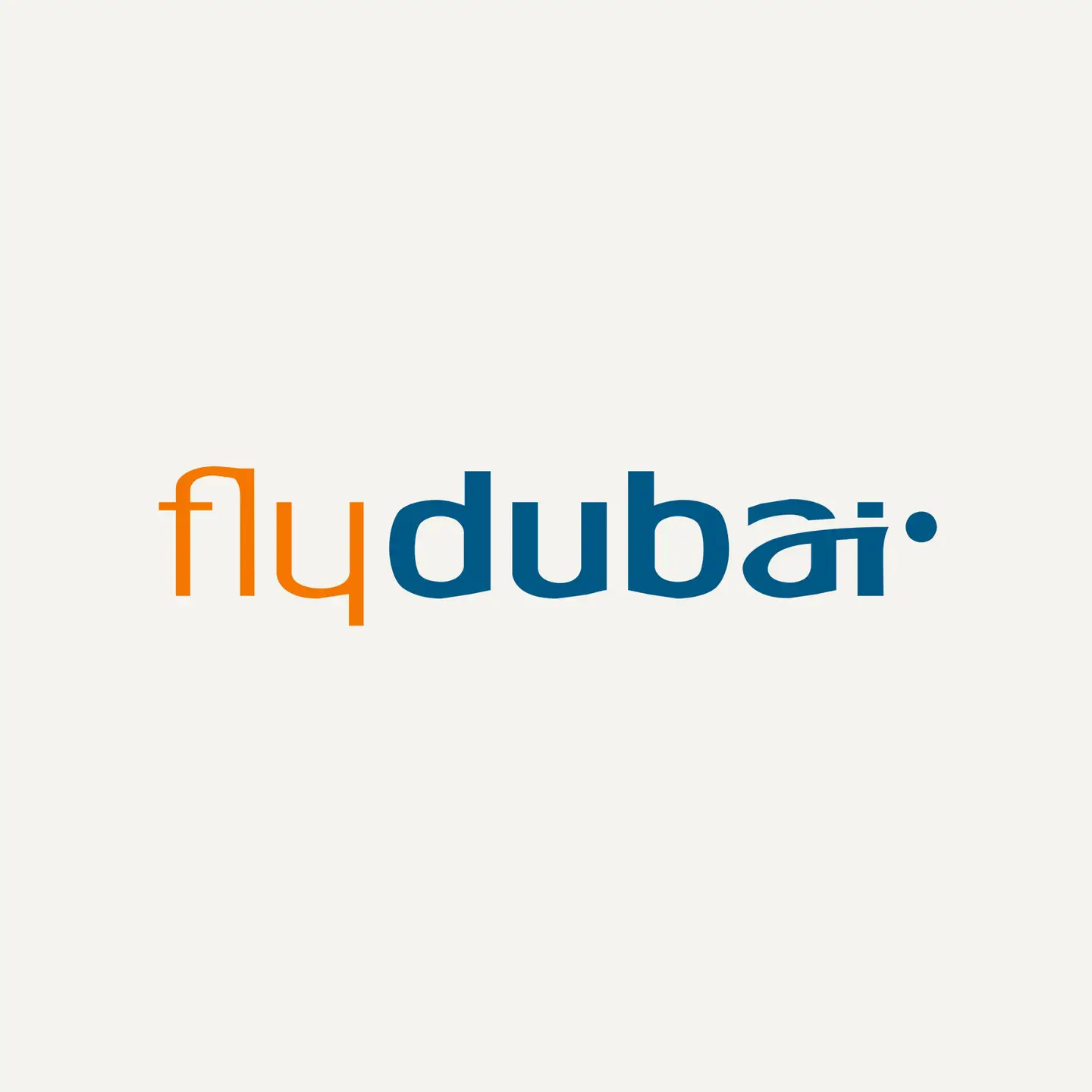 El logotipo de flydubai