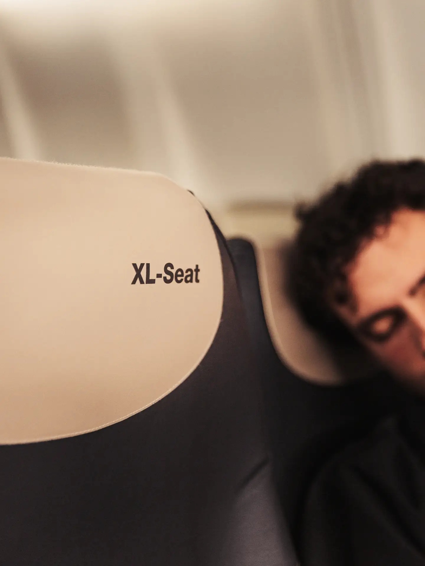 Primer plano del asiento XL