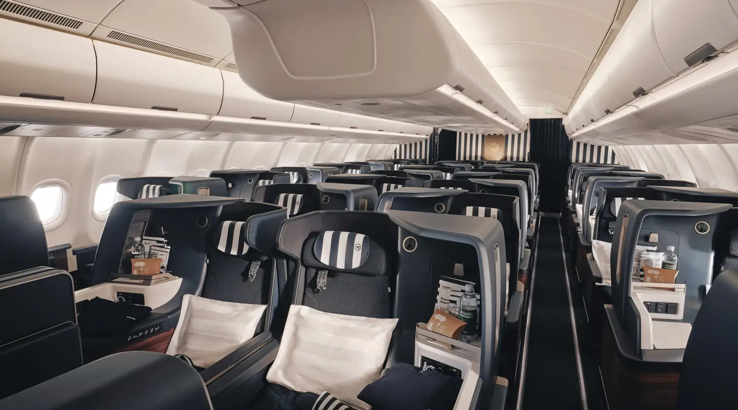 Vista general de los Prime Seats en la cabina