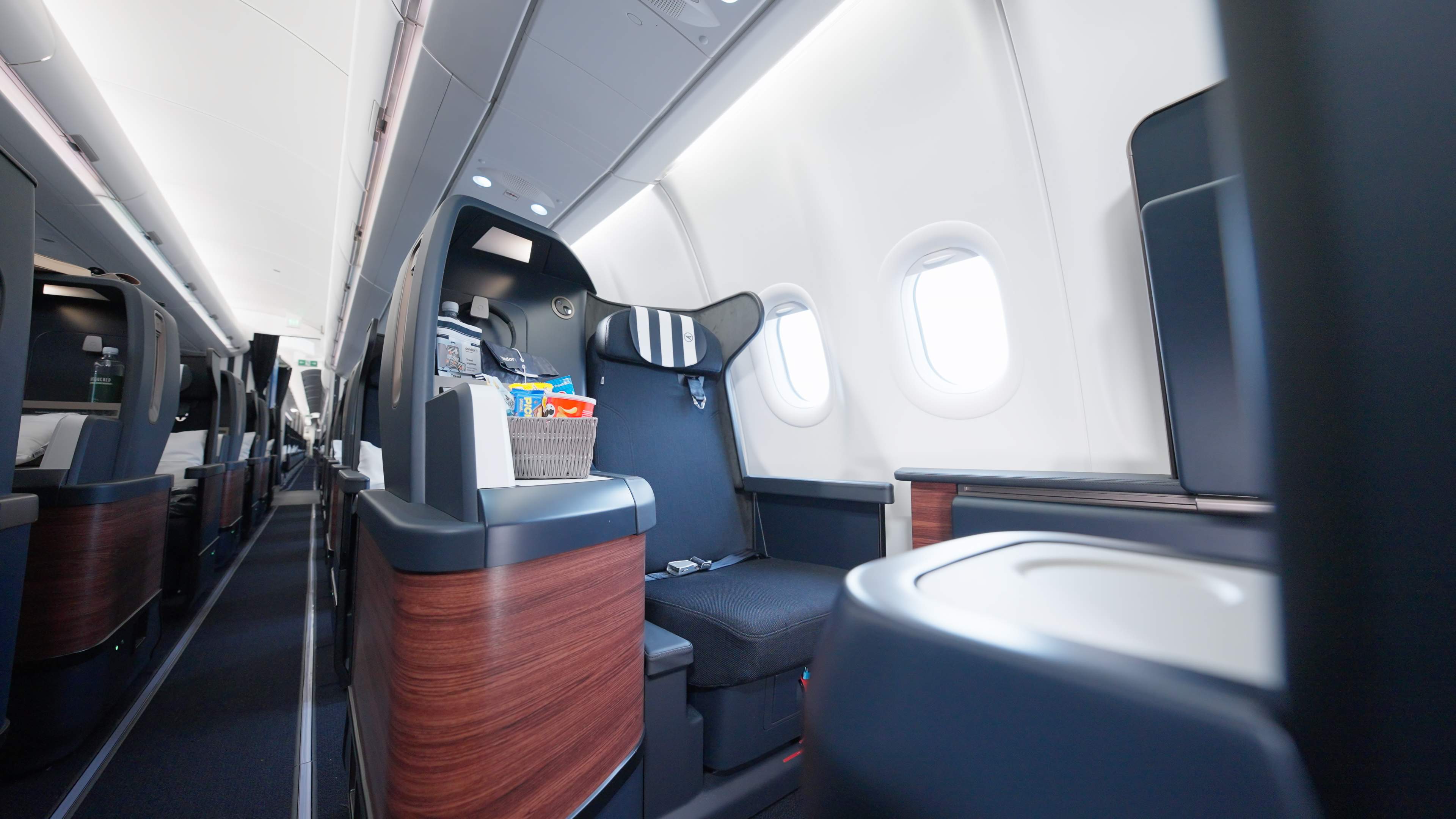 Prime Seat dans l'allée centrale