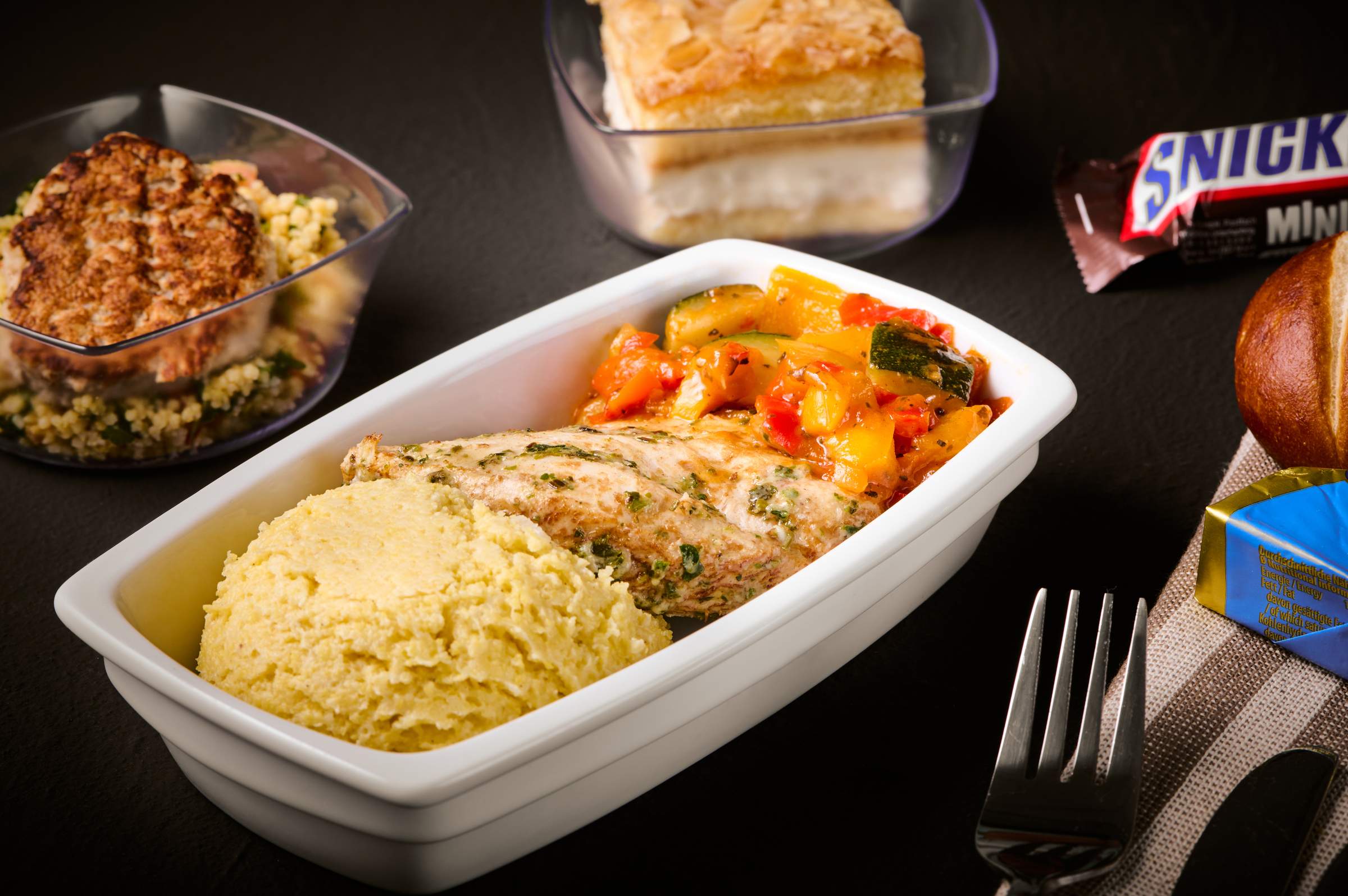 Un plato clásico a bordo de Condor