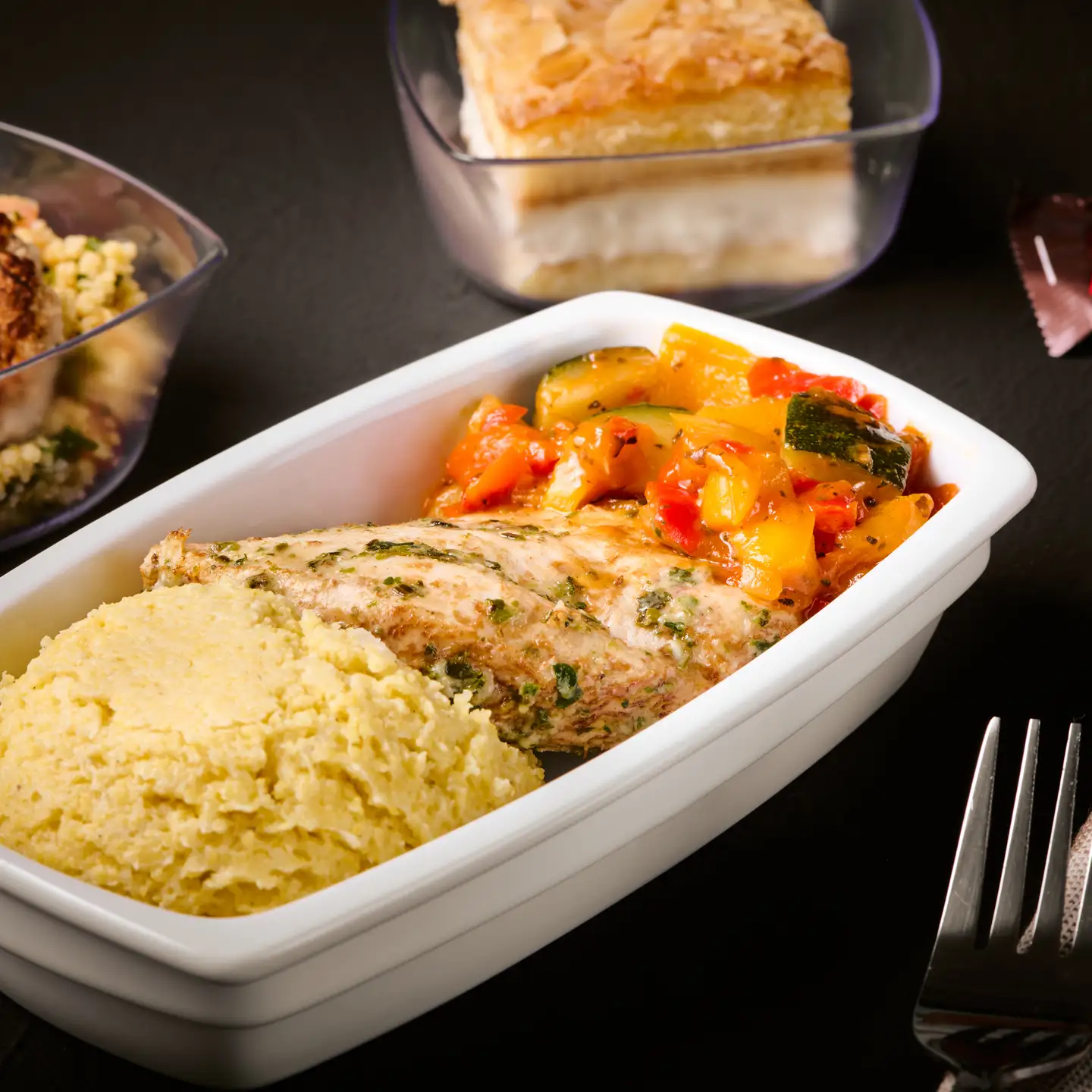 Un plato clásico a bordo de Condor