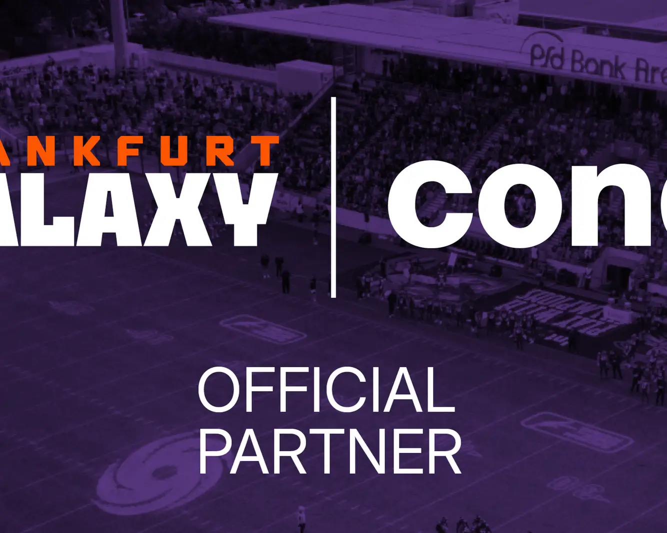 Condor ist offizieller Partner des American-Football-Teams Frankfurt Galaxy.