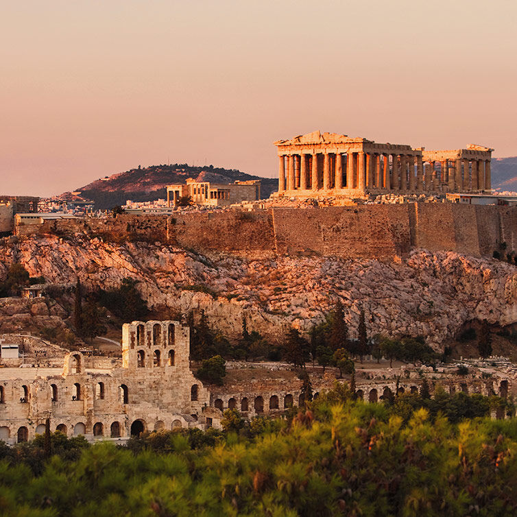 View of the Acropolis