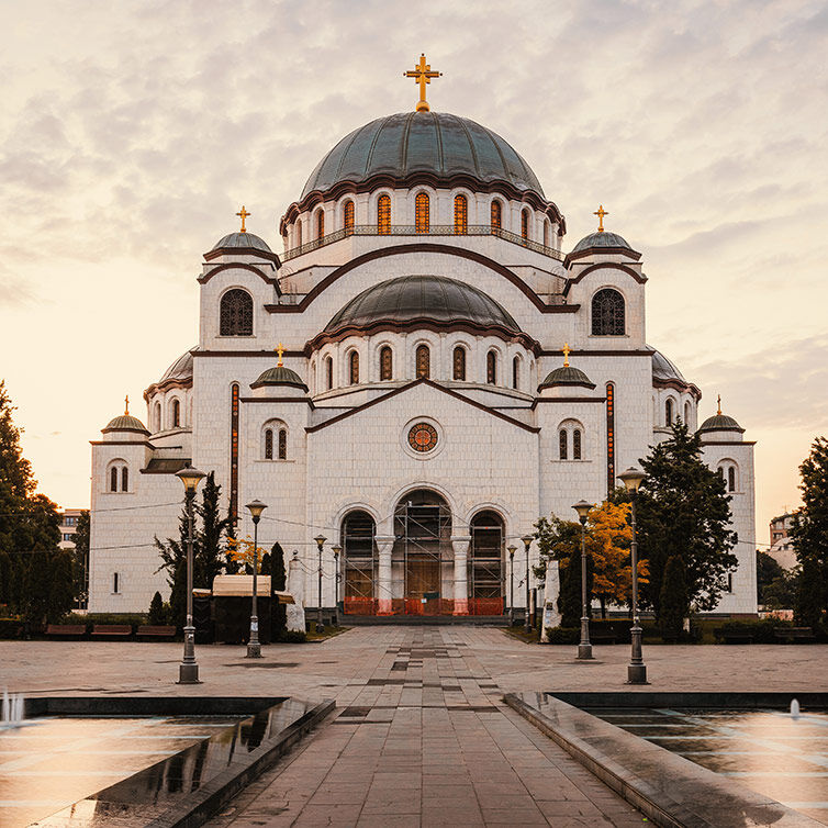 Church of St. Savas in Belgrade, Serbia