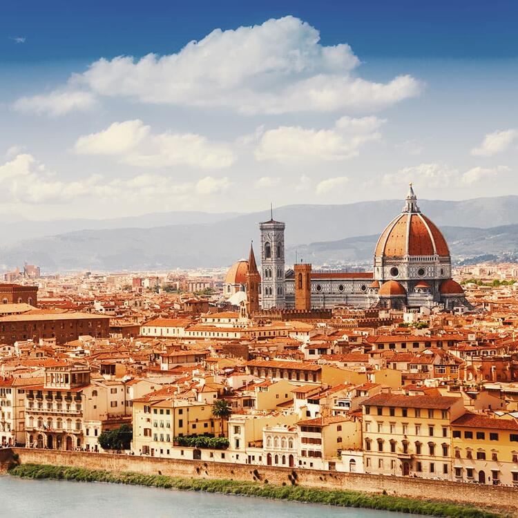 View of Florence, Italy - Brunelleschi's dome
