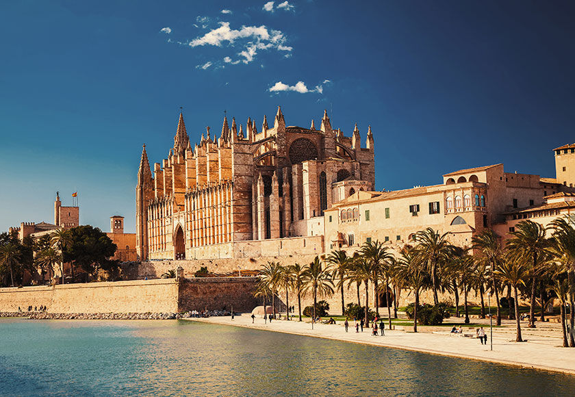 View of the Palma Cathedral