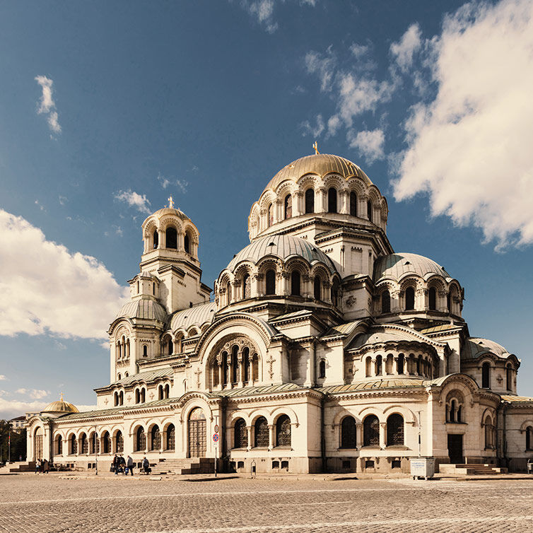 Alexander Nevsky Cathedral in Sofia, Bulgaria